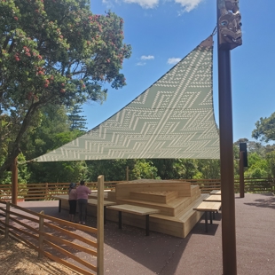 Te Puna Raranga — A New Weaving Shelter at Auckland Botanic Gardens image