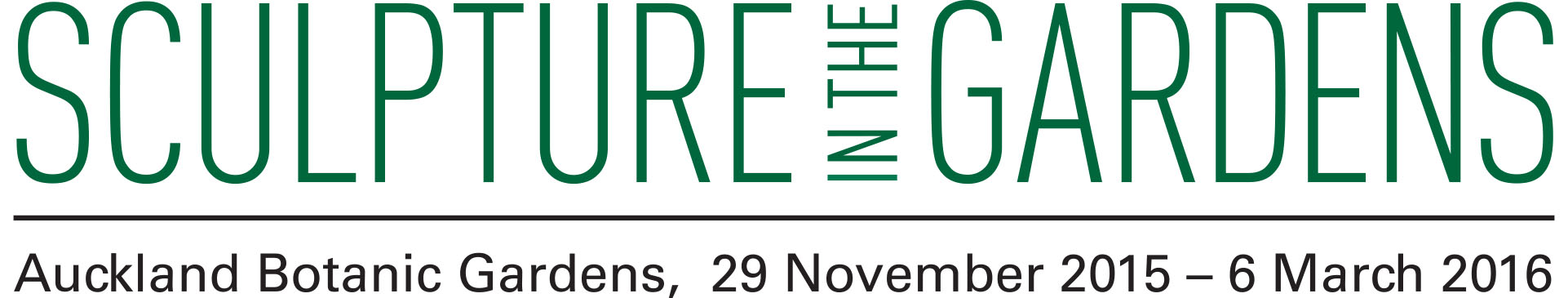 Sculpture in the Gardens logo