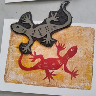 Geli Plate and Lino Workshop image